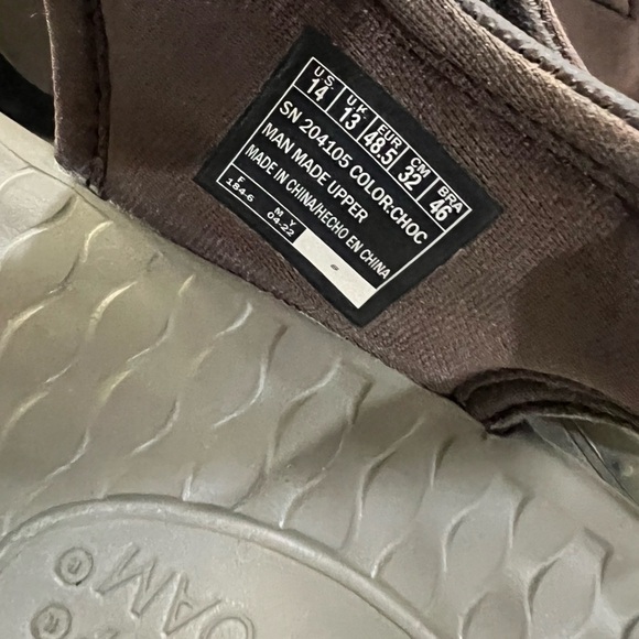 Skechers Dark Brown Open-Toe Sandals - Picture 6 of 11